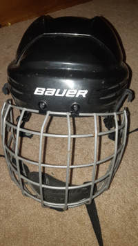 Bauer True Vision FM 1800 m/m youth hockey helmet with face cage