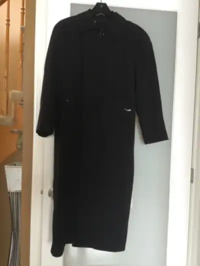 Women’s Navy Blue Lined Trench coat, View more