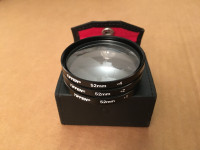 3 filtres grossissant Tiffen 52mm