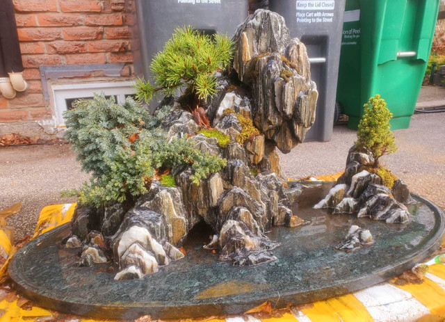 Mountainscape made from real rock collected under Fuji mountain  in Outdoor Décor in Mississauga / Peel Region - Image 2