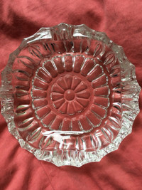 Exceptional, Cut Glass Ashtray, Cigar, Cigarrette 