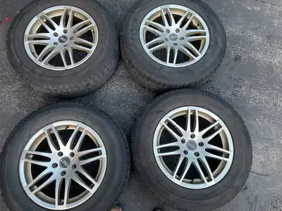 OEM Audi 17in Rims 235/65 R17 5X112 Bolt Pattern