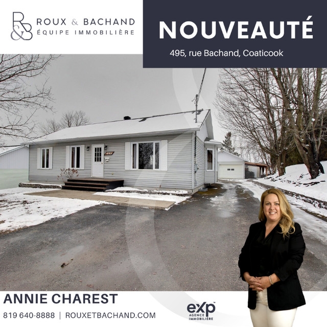 Maison à vendre : 495, rue Bachand, Coaticook dans Maisons à vendre  à Sherbrooke