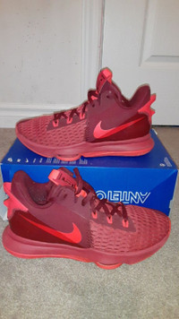 Nike Lebron Witness 5 ~ Gym Red ~ Basketball shoe ~ Size 10.5