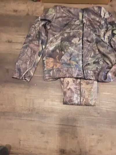 Camo Hoodie and Pants Set, View more