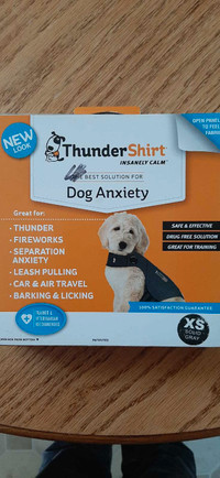 Dog anxiety thunder shirt x-small