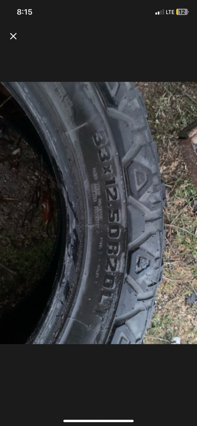  Mud tires  in Vehicle Parts, Tires & Accessories in Kawartha Lakes - Image 3