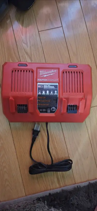 Milwaukee m18 dual charger new, View more