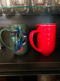Two David's Tea Mugs