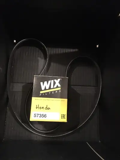 Wix Oil Filter. Brand new. Gates power steering belt. Brand new. Fits 3.5L Honda Odyssey V-Tech engi...