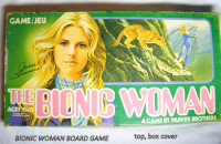 Bionic Woman Board Game, 1976, 7 years +, Parker Bros
