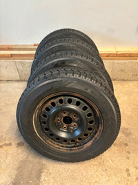 225/60R17 Toyo Observe Winter Tires, Rims - Dodge Journey