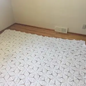 Crochet Bed spread - snowflake Design64733719172737121