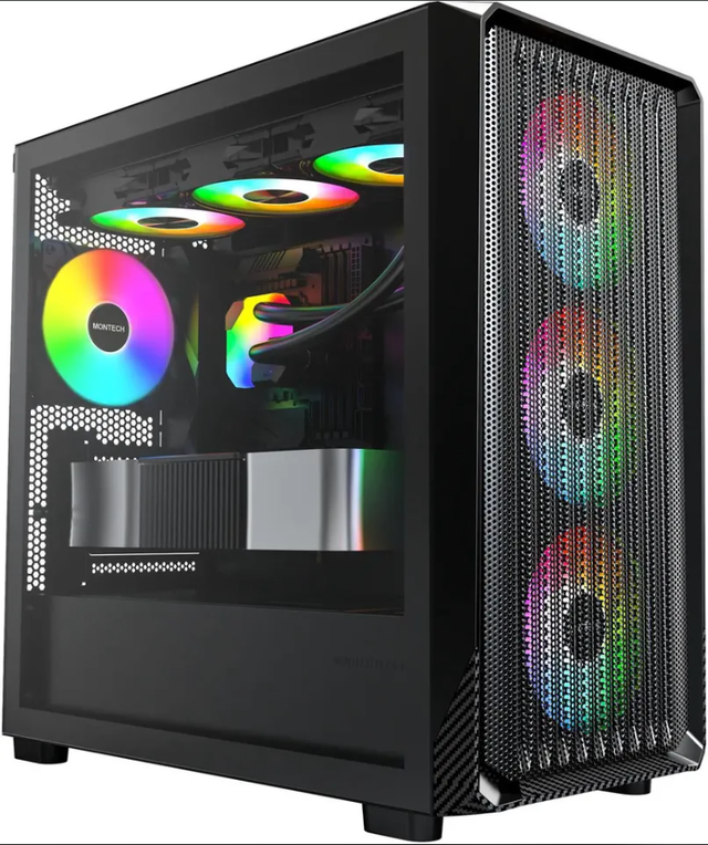 PC Case with fans / Boitier d'ordinateur PC avec ventilateurs in System Components in City of Montréal - Image 2