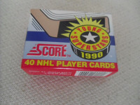 1990-Score-Young Superstars-40 NHL Player Cards.