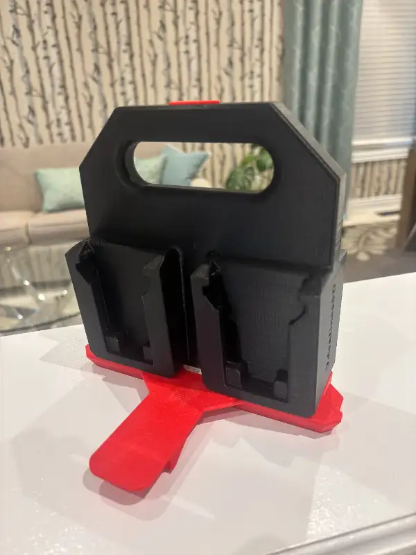 Custom Made Milwaukee M18 Battery Caddy Holder 4 Pack Packout in Power Tools in Markham / York Region - Image 6