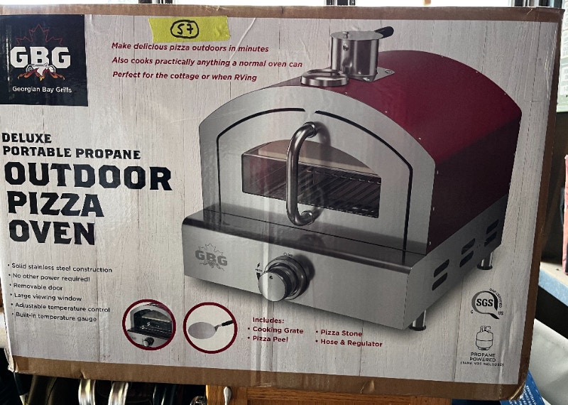 Deluxe Portable Propane Outdoor Pizza Oven BBQs & Outdoor Cooking Owen Sound Kijiji