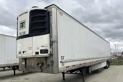 Great condition Thermo king Reefer trailer safety Dec 2025. Tires, brakes, chambers, Air tank and li...
