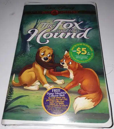 The Fox and the Hound Disney Gold Collection VHS Tape - Sealed, View more