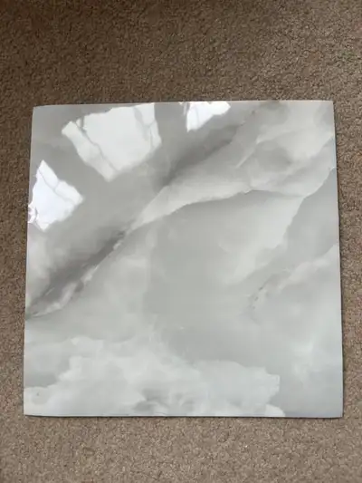 10 Sheets Peel & Stick Wall Tiles (Cloudy Light Grey 11.8" x 11., View more