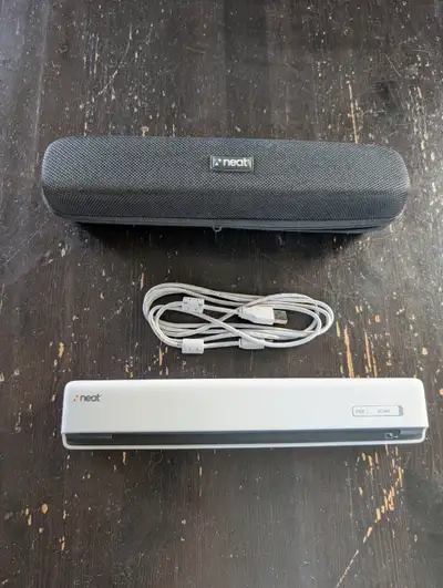 NeatReceipts NR‑030108 Portable Scanner with Case and USB Cable, View more