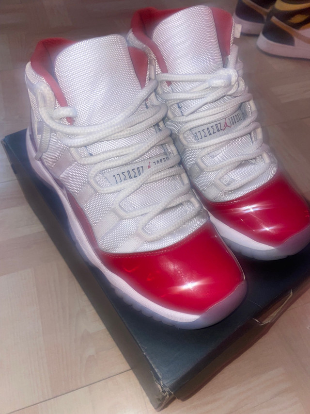 Cherry 11s Jordan’s  in Men's Shoes in Hamilton - Image 3