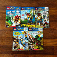 Lego Legends of Chima Readers Books - Set of 8