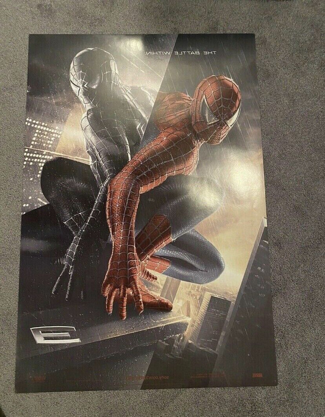 Original Spider Man Movie Posters in Arts & Collectibles in Cambridge - Image 4