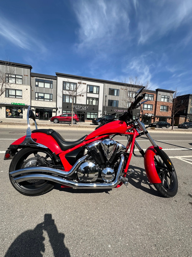 2013 Honda Fury Magna RED comes with SAFETY in Street, Cruisers & Choppers in Hamilton