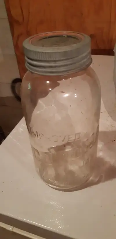Antique Improved Corona Jar, View more