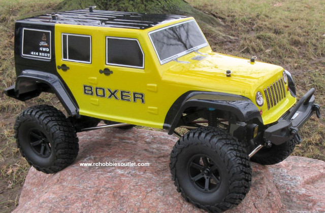 New RC Trail / Crawler Truck BOXER Electric 1/10 Scale RTR 2.4G in Hobbies & Crafts in Saint John - Image 2
