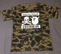 Mastermind vs. Bape bearbrick shirt 