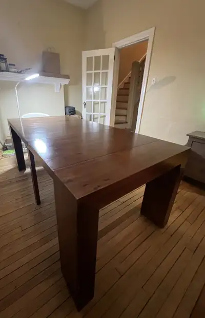 Just in time for Christmas! You can pick up a transformer table that will seat up to 12 people. Incl...