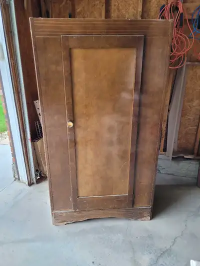 vintage clothes closet., View more