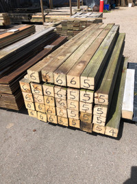 4x4 pressure treated wood posts