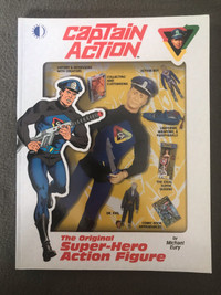Captain Action Original Super-Hero Action Figure Book First Ed