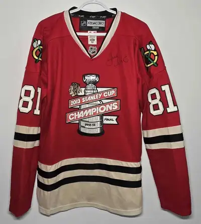2016 Marian Hossa #81 NHL Stanley Cup Hockey Jersey, View more