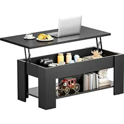 NOBLEWELL Lift-Top Coffee Table with Hidden Storage, View more
