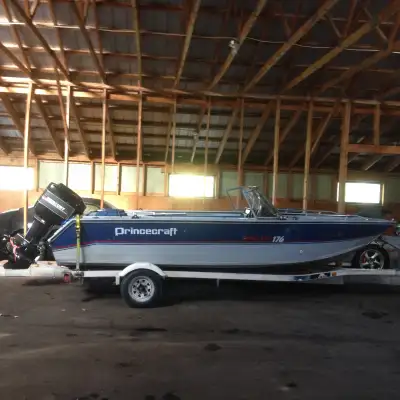 1990 Springbok Princecraft 176 Note: I am the 3rd owner. Prior to myself, it was used to fish perch...