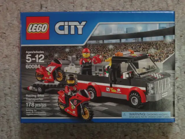 Genuine Lego 60084 Racing Bike Transporter - Sealed - DELIVERED