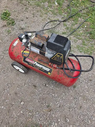 Coleman Powermate 5 hp Compressor 25 gal Tank, View more