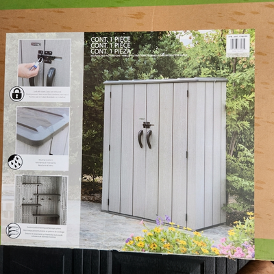 Storage Shed with Shelves Vertical – Outdoor Garden & Garage Sto, View more