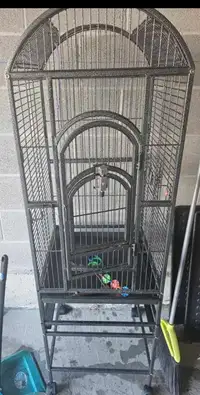 OPEN TOP PARROT CAGE