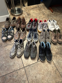 13 Pairs of Men’s Size 10 shoes 