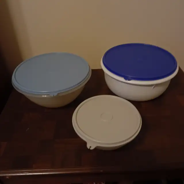 CHOICE OF TUPPERWARE BOWLS - $5.00 EACH in Kitchen & Dining Wares in Ottawa - Image 2