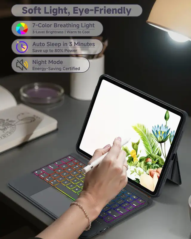 ❤️✅NEW IN BOX: Magnetic Keyboard Case for iPad Air & Pro 11 in iPad & Tablet Accessories in Markham / York Region - Image 5