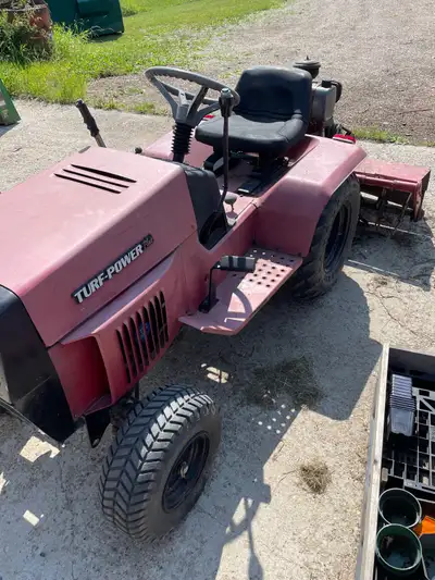 tractor with tiller, View more