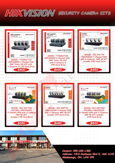ATTENTION RESALER / INSTALLER BEST PRICE FOR SECURITY CAMERAS WITH WARRANTY HILOOK BY HIKVISION CAME...