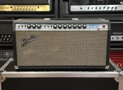 Fender Bandmaster Reverb TFL 5005 Silverface (1971), 45 Watts, 2 Canaux, Reverb, Vibrato, Footswitch...