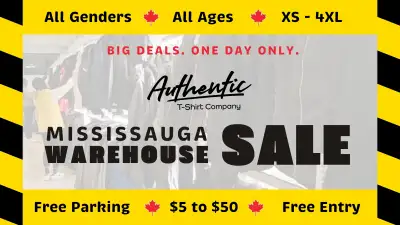 Mississauga Community Warehouse Sale, View more